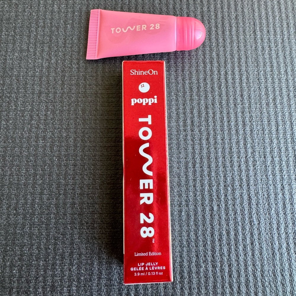 Tower 28 ShineOn lip jelly and LipSoftie® Lip Treatment